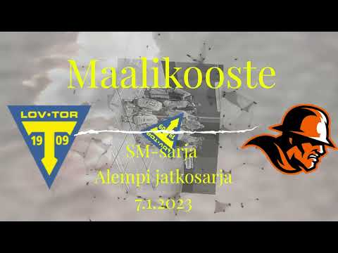 Maalikooste Loviisan TOR - Oilers (P22 Sm-sarja, alempi jatkosarja 7.1.2023)