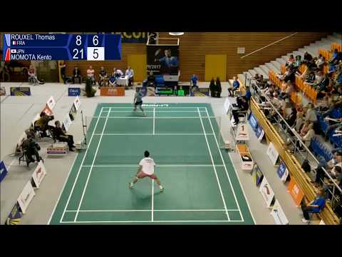 チェコオープン 決勝 桃田賢斗 vs Rouxel Thomas