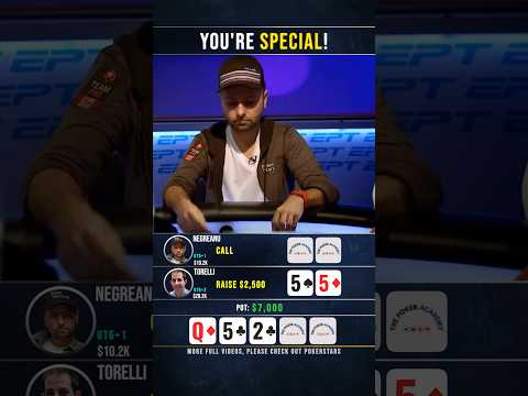 Negreanu's Incredible Read 😱 #Poker