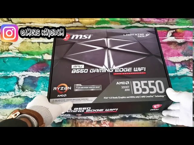 Mainboard MSI MPG B550 GAMING EDGE WIFI
