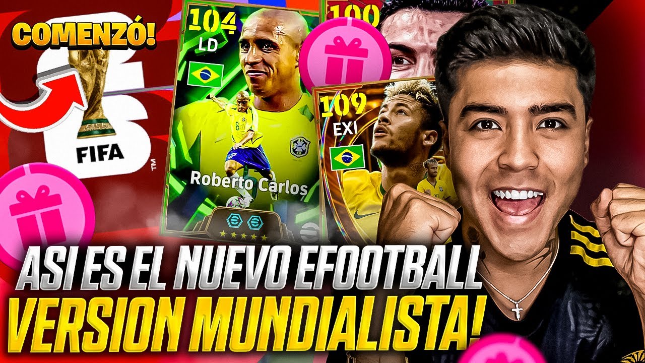 ENTRA YA!🚨🏆ASI ES EL NUEVO EFOOTBALL CON EL MUNDIAL 2026!🤩MAS REGALOS Y OFERTAS!!🎁