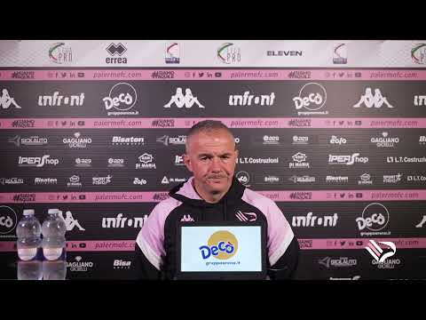 Verso Latina - Palermo: Mister Filippi in conferenza stampa