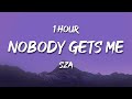 [1 HOUR] SZA - Nobody Gets Me (Lyrics)