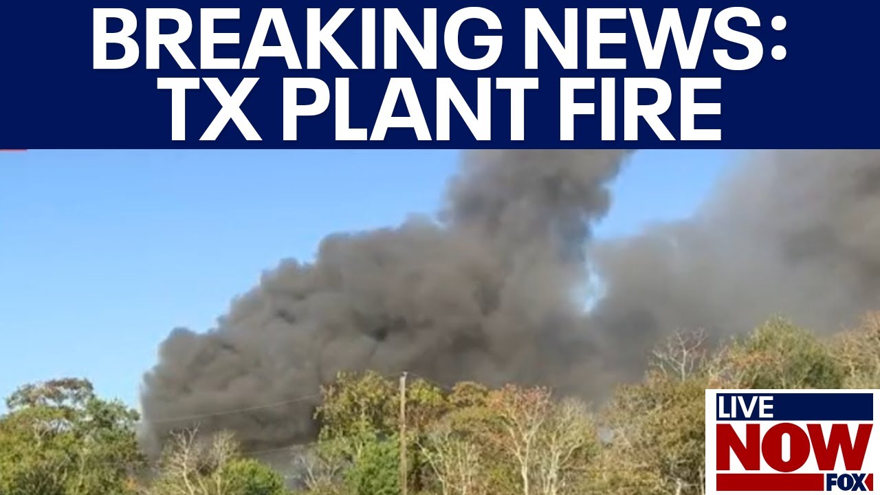 Crews fight fire at TX decommissioned power plant