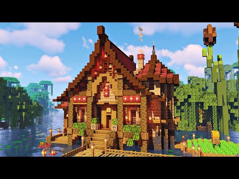 Mangrove Swamp House | Minecraft Timelapse