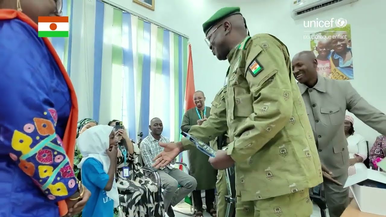 Le Ministre de la santé visite l'UNICEF