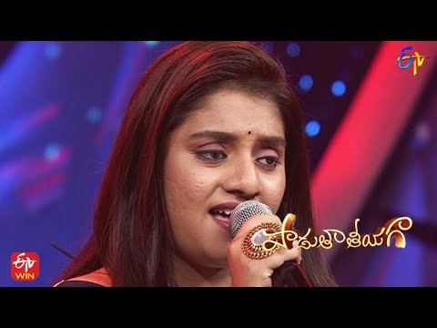 Manmadha Manmadha Song | Ashritha Performance | Padutha Theeyaga | 27th March 2022 | ETV Telugu