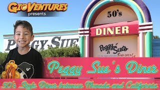 Peggy Sue's Diner - Retro 50's Diner between Nevada and California