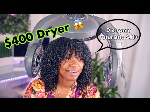 3 in 1 Infrared Hair Dryer, Orbiting Salon Processor & 360° Rotating Hood video review thumbnail