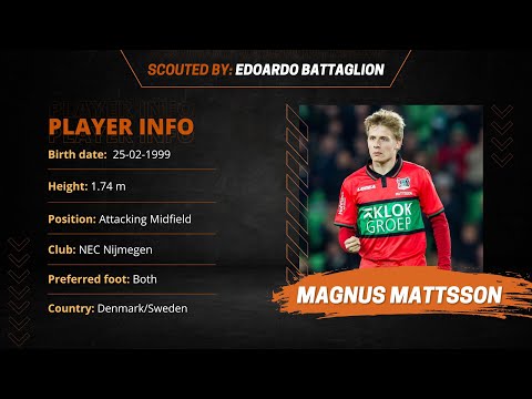 Magnus Mattsson - NEC Nijmegen - Player Report