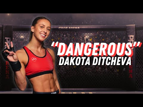 Dangerous Dakota Ditcheva - 14-0 Knockout Artist & 2024 Female Fighter of the Year! | ENTIRE CAREER