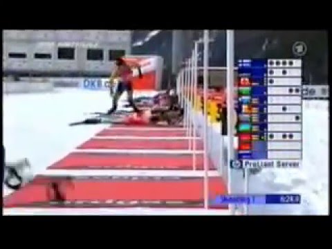 Biathlon-WM Antholz 2007: Staffel-Gold für deutsche Frauen (Teil 1)