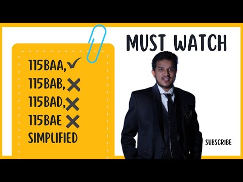 SEC 115BAA, BAB, BAD, BAE || Tax Rates || Must Watch || Made it Simple&Easy || CA Final || CA Joshi