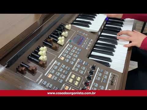 TOKAI MD 750S WENGUE - HINO 302 - QUE GLORIOSA ESPERANÇA É JESUS! - CASA DAS ORGANISTAS