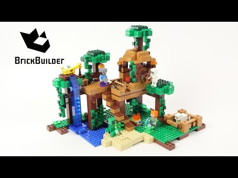 Конструктор Lp «Домик на дереве в джунглях» 18003 (Minecraft 21125) 562 детали