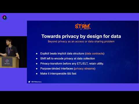 Data in, privacy out: data streams for the privacy age with STRM Privacy