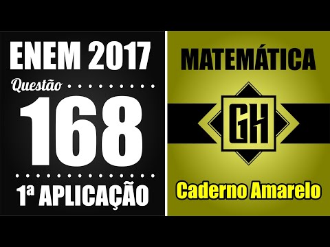 Enem 2017 - Questão 168 - Prova Amarela - 1ª Aplicação