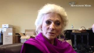 Judy Collins talking about  Sanity &amp; Grace presentation with Penn Foundation (part 1)