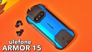 Ulefone Armor 15 Review - A Rugged Phone with Built-In Wireless Earbuds!