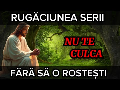 Rugăciunea serii de SÂMBĂTĂ - Rugăciune scurtă dar puternică de seară