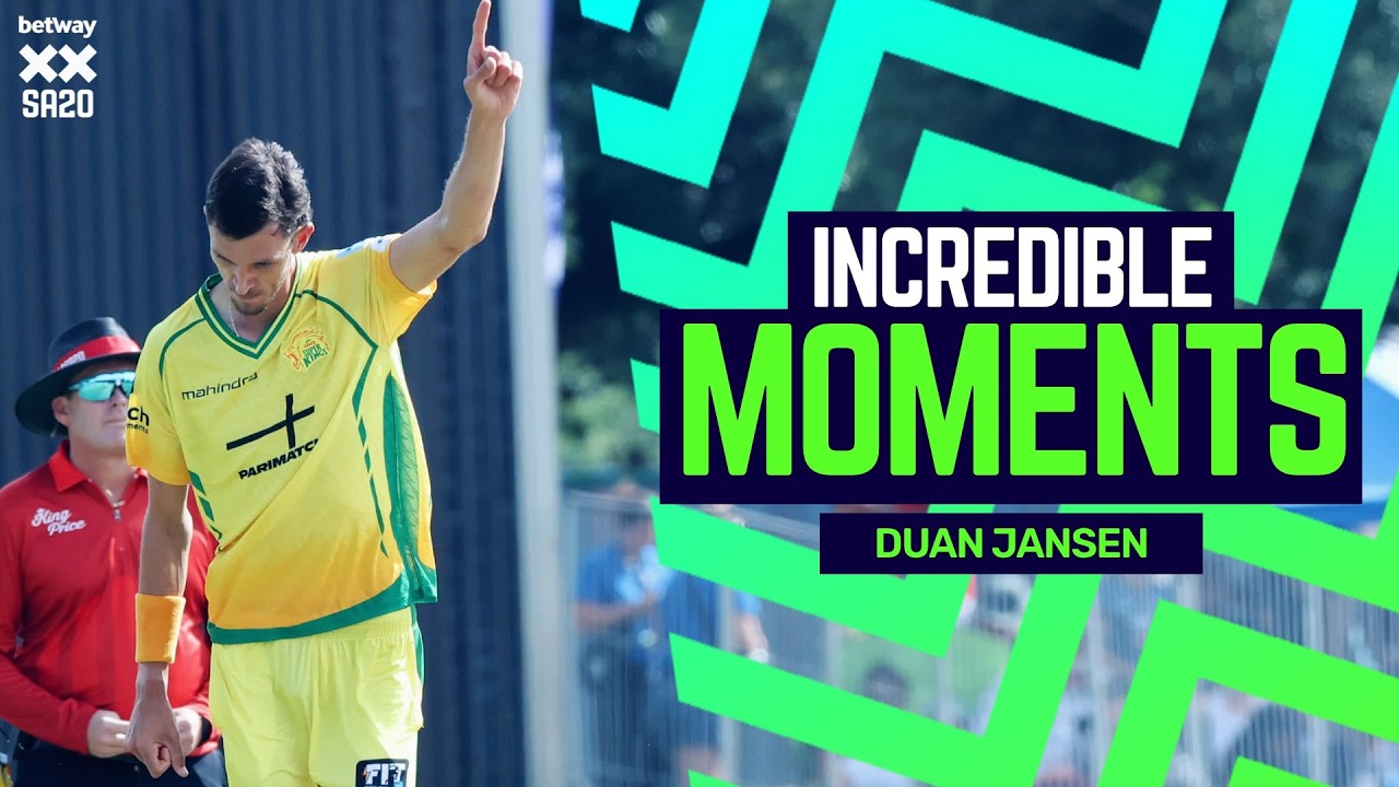 Retained! Best of Duan Jansen for JSK in Season 4...