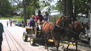 Jan and Steve ...horse & carriage..1995