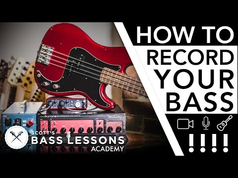 Recording Your Bass – Mic’s, D.I’s and More /// Scott's Bass Lessons