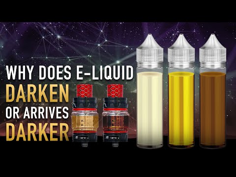 Part of a video titled INSIDER E-LIQUID FACTS WHY IT GETS DARK & IS SOMETHING ...