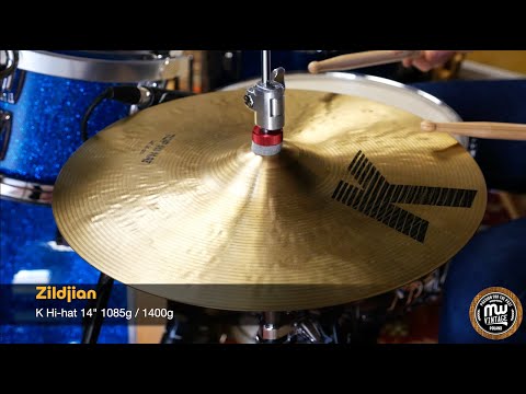 MW-Vintage.pl - Zildjian K Hi-hat 14" 1085g / 1400g 4K