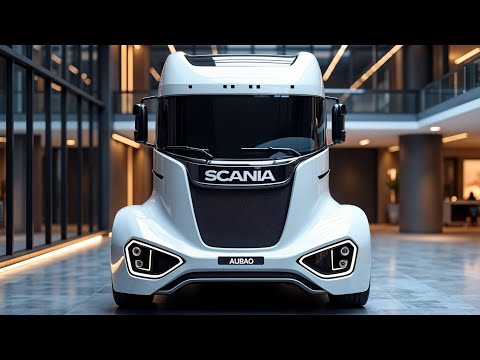 Futuristic Features You'll Love in the New Scania 770 V8 Truck!