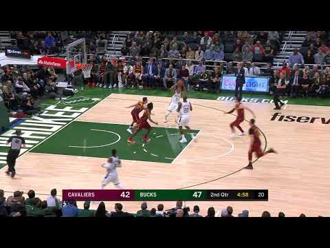 Khris Middleton Full Play 10/28/19 Cleveland Cavaliers vs Milwaukee Bucks | Smart Highlights