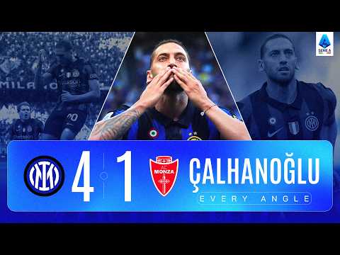 🤯 THIS is how ÇALHANOĞLU scored the First Goal of Serie A 2026/27 | Every Angle