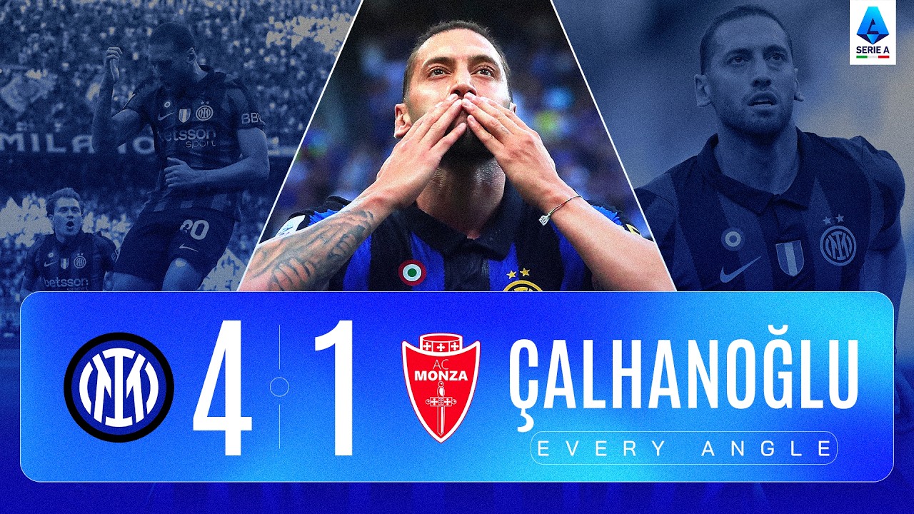 🤯 THIS is how ÇALHANOĞLU scored the First Goal of Serie A 2026/27 | Every Angle