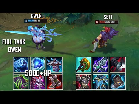 TANK GWEN vs SETT FULL BUILD FIGHTS & Best Moments!