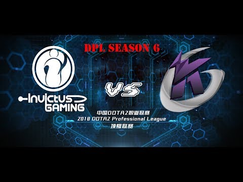 Invictus Gaming vs Keen Gaming GAME 1| DPL Season 6 (2018) Replay