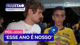 ‘Qualquer um dos dois, é fácil de passar’, brinca torcedor do Novorizontino sobre final do Paulistão