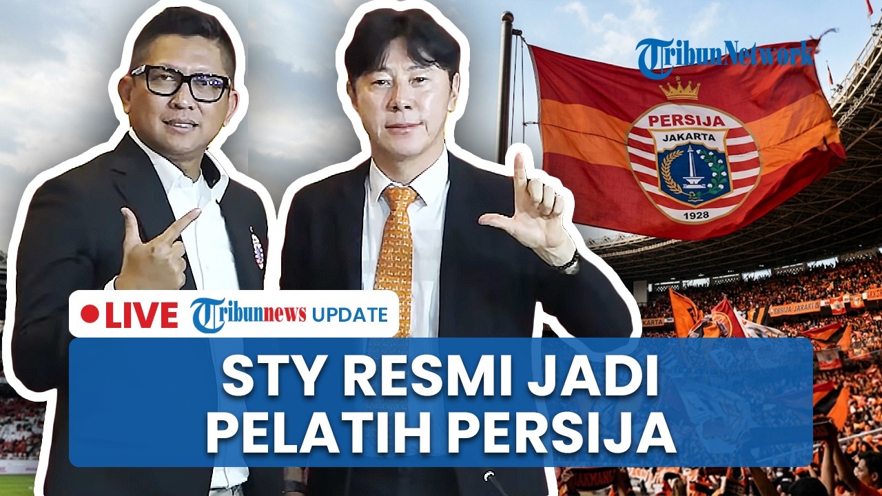 LIVE: Shin Tae Yong Resmi Jadi Pelatih Persija Jakarta, Ditargetkan Bawa Macan Kemayoran Juara