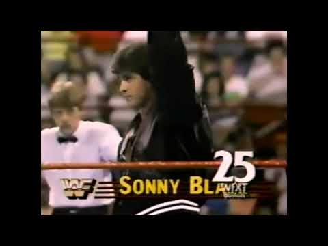 Akeem vs Jobber Sonny Blaze WWF Superstars 1990