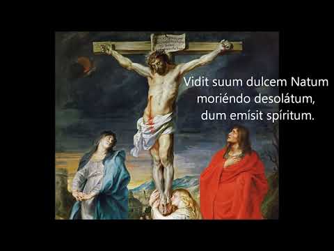 Stabat Mater Dolorosa, Roman Catholic Gregorian Chant