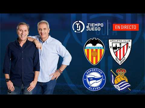 VALENCIA VS ATHLETIC BILBAO Y ALAVÉS VS REAL SOCIEDAD EN DIRECTO | COPA DEL REY | TIEMPO DE JUEGO