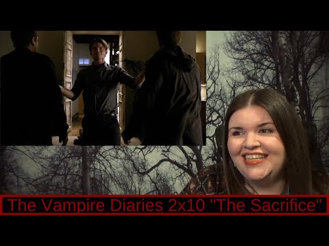 The Vampire Diaries 2x10 "The Sacrifice" REACTION & review