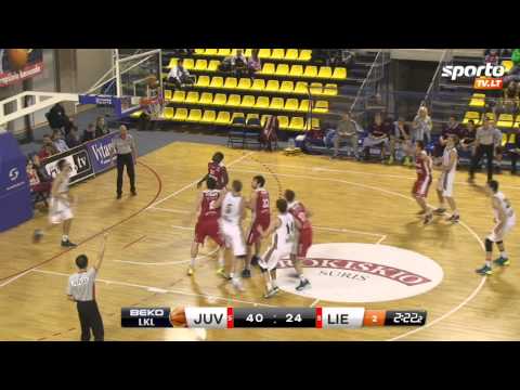 SportoTV.lt: LKL Utenos „Juventus" - Panevėžio „Lietkabelis" 2014-01-11