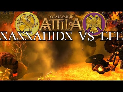 Maximus Sassanicus Obsessicus vs Obelix EREcticus - Total War Attila