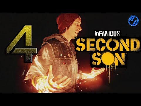 インファマス次男ゲームプレイパート4～火をつかまえて～(PS4) - Let's Play / Review Infamous (Infamous Second Son Gameplay  Part 4 - Catching Fire (PS4) - Let's Play / Review Infamous)
