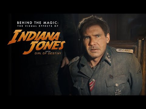 Thumbnail of the video: Behind the Magic: The Visual Effects of Indiana Jones and the Dial of Destiny