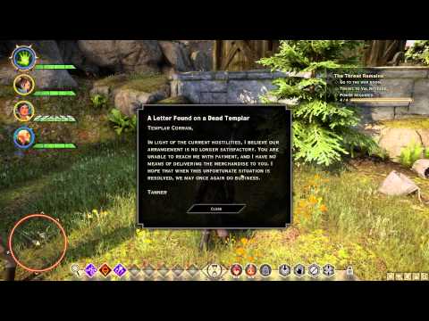 Dragon Age: Inquisition Gameplay Walkthrough Blood Brothers, Bottles on the Wall