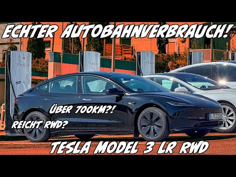 702 KM?! Kann DER auch AUTOBAHN? Tesla Model 3 LR RWD - Baut Tesla noch das effizienteste E-Auto?