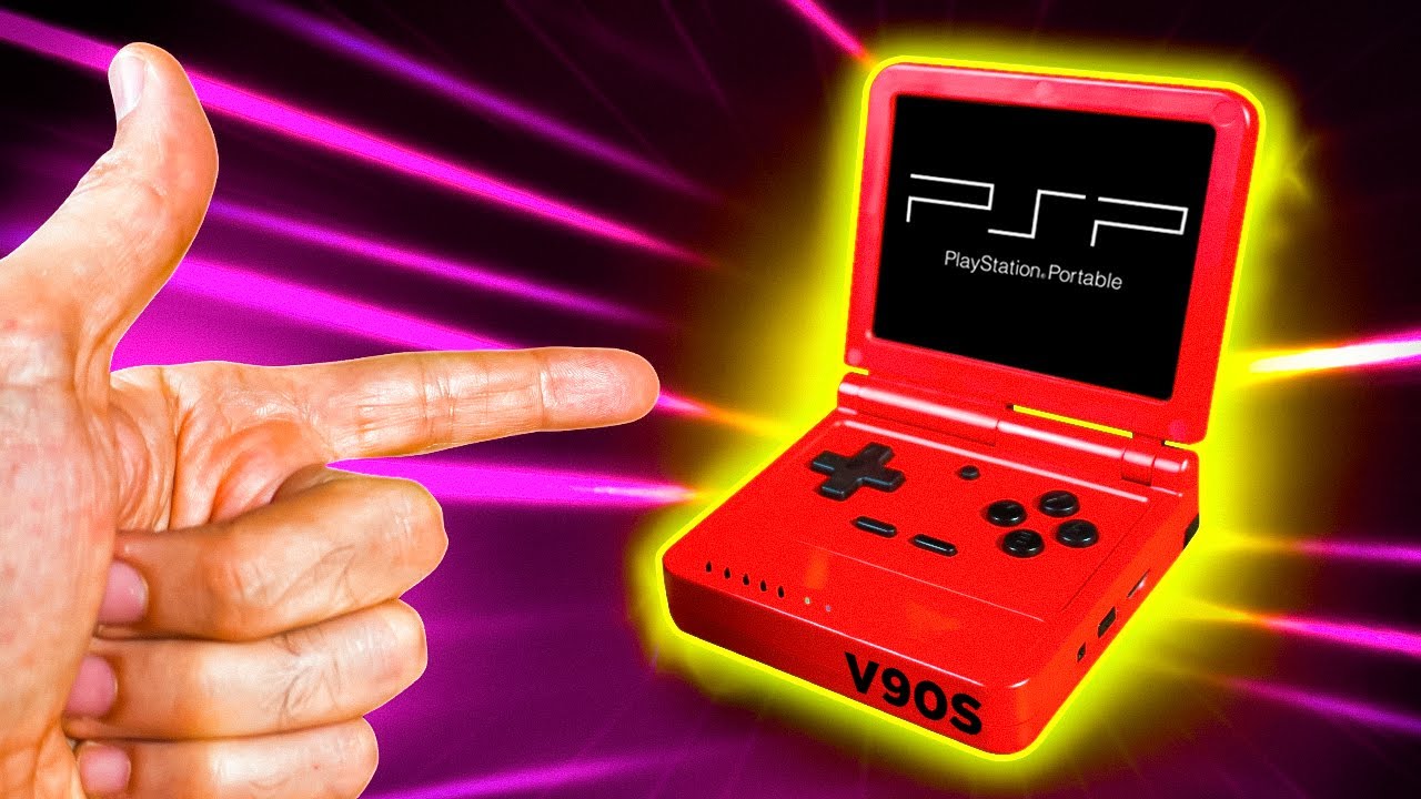 NUEVA Gameboy SP Emuladora BARATA y POTENTE ¿ merece la pena? - powkiddy v90s