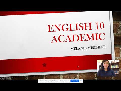 Mischler -  English 10 Aca.