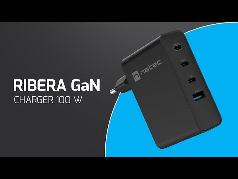 🇬🇧 Natec Ribera GaN - 1 charger, multiple devices 🔋